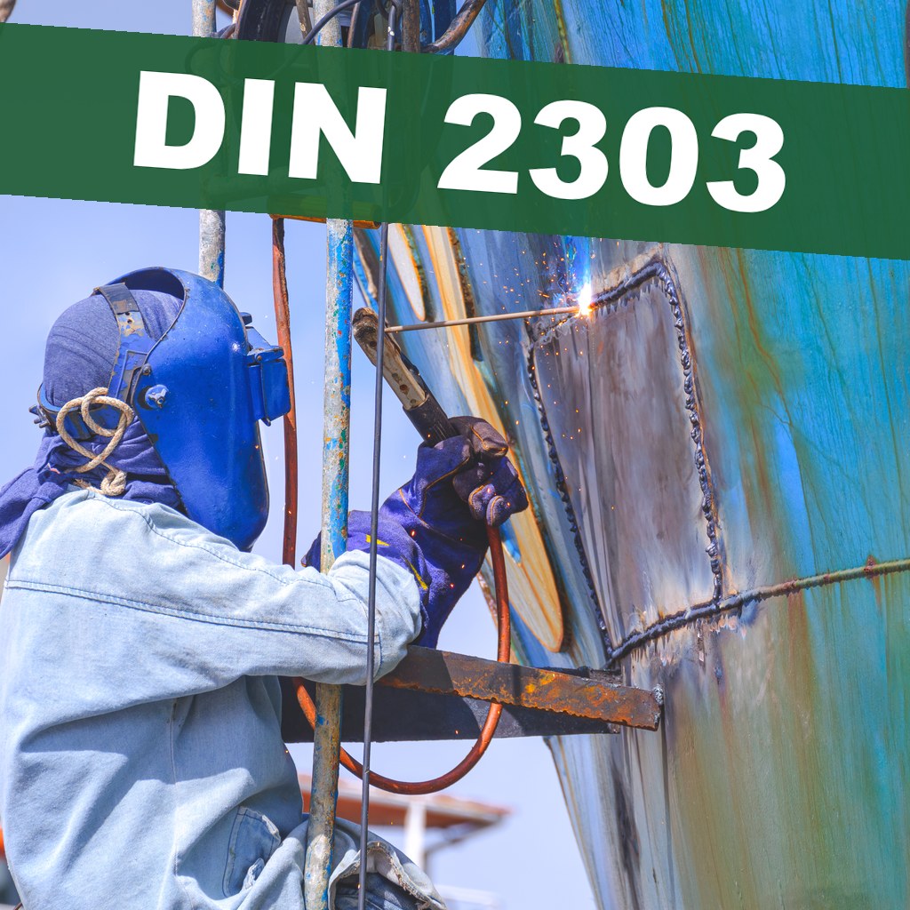 DIN 2303 – Schweißen wehrtechnischer Produkte