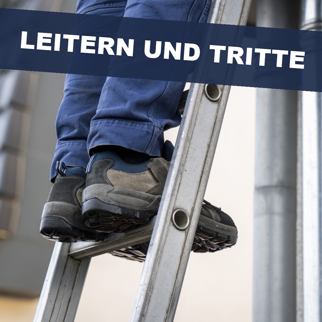Leitern und Tritte sicher benutzen