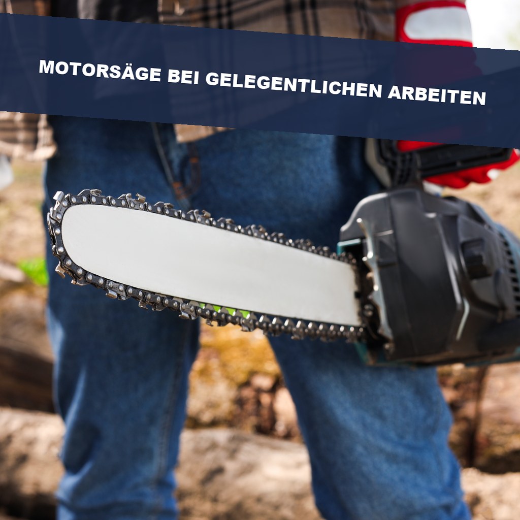 Motorsäge bei gelegentlichen Arbeiten - die theoretischen Grundlagen