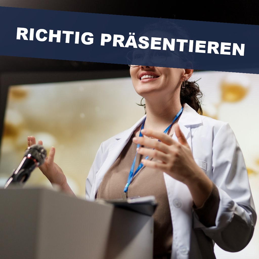 Richtig präsentieren - vom ersten Gedanken bis zum letzten Satz